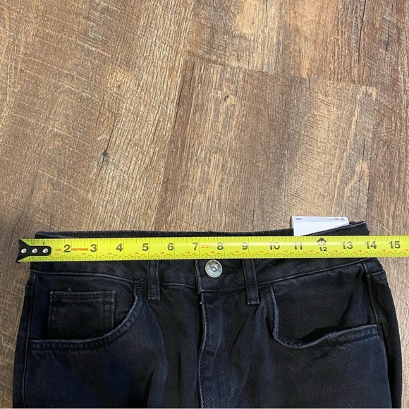 NWT Urban Outfitters BDG Mom High Waisted Tapered Black Jeans Size 27W 32L - Picture 5 of 11